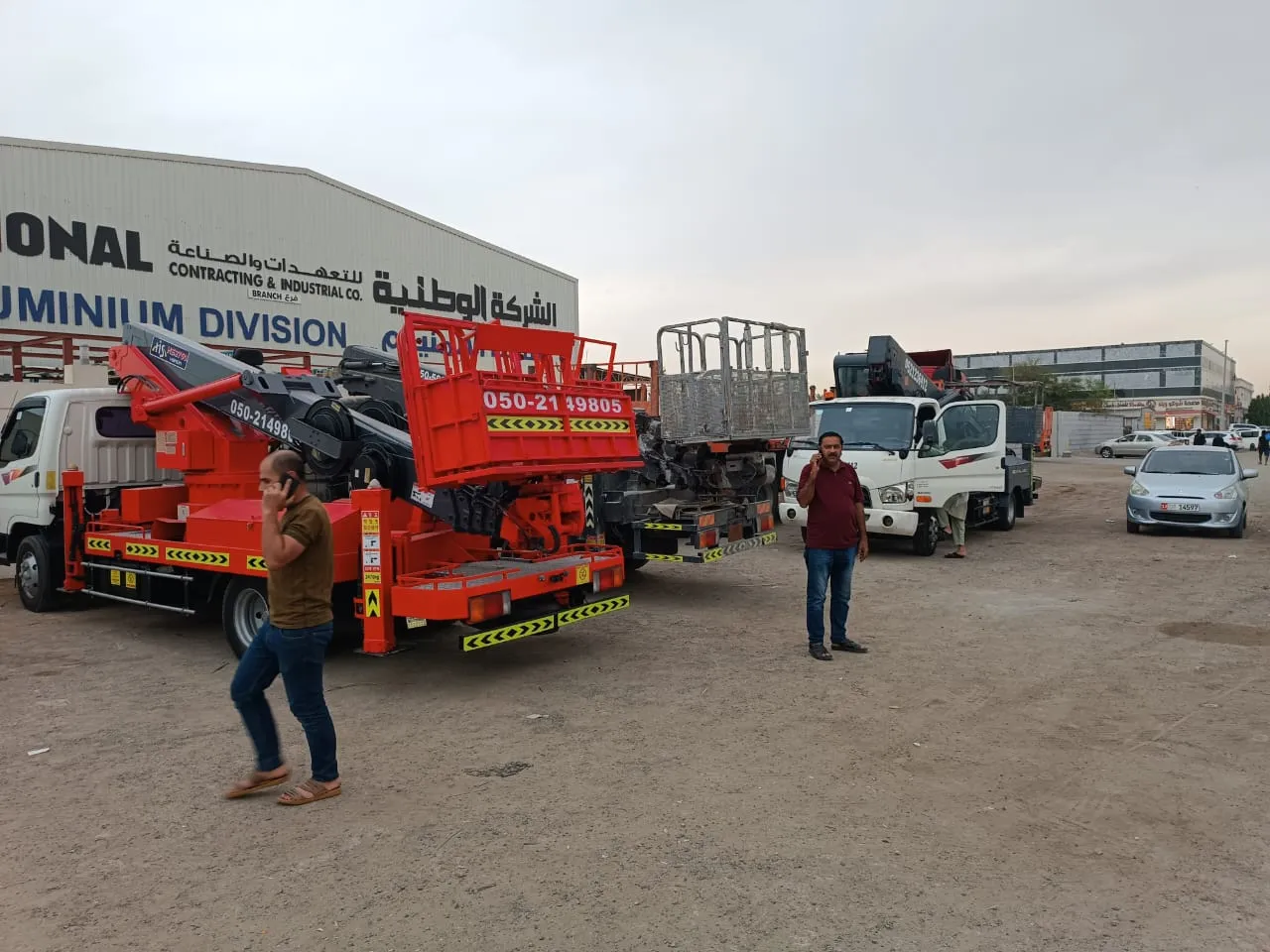 Lail O Nahar crane fleet operating across the UAE