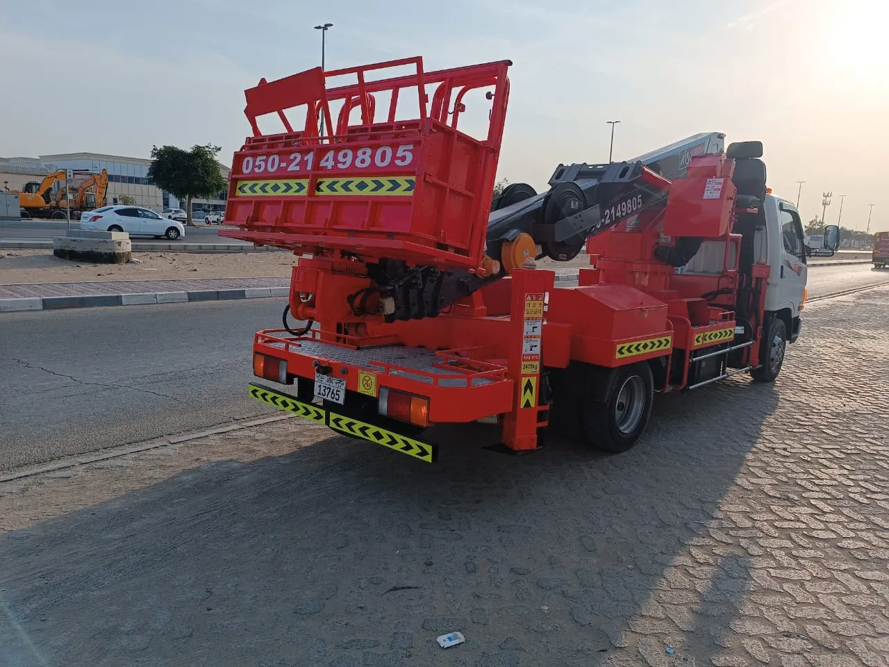 Lail O Nahar equipment on a UAE project