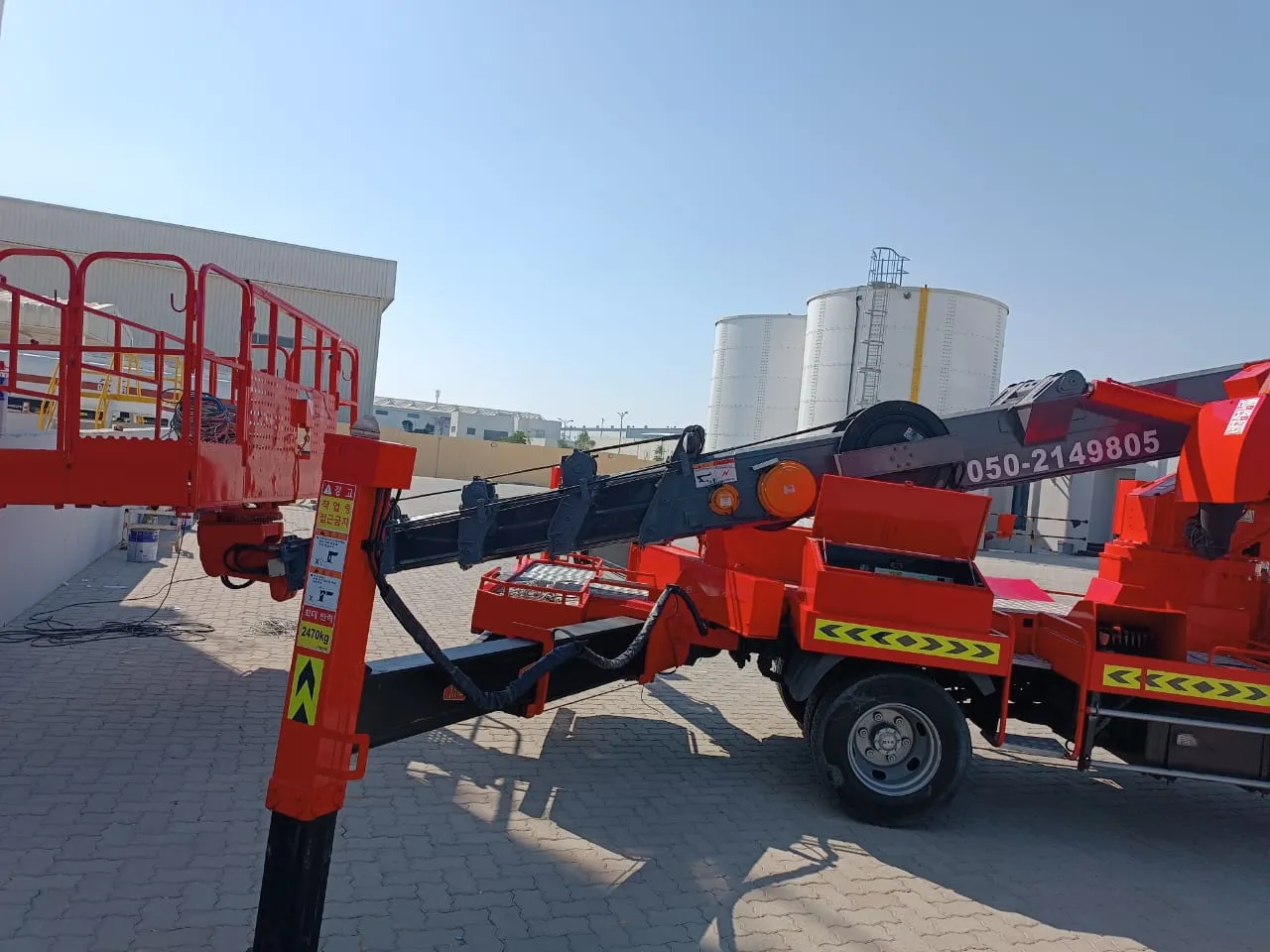 Lail O Nahar equipment on a UAE project