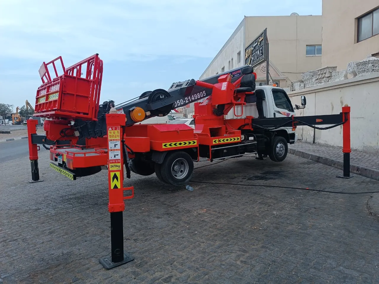 Lail O Nahar equipment on a UAE project