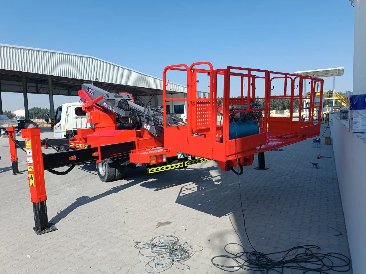 Lail O Nahar equipment on a UAE project