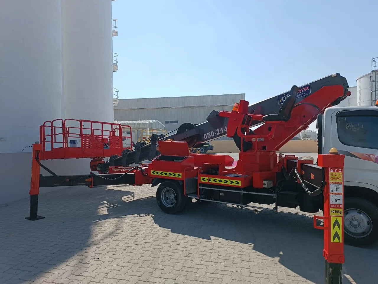 Lail O Nahar equipment on a UAE project