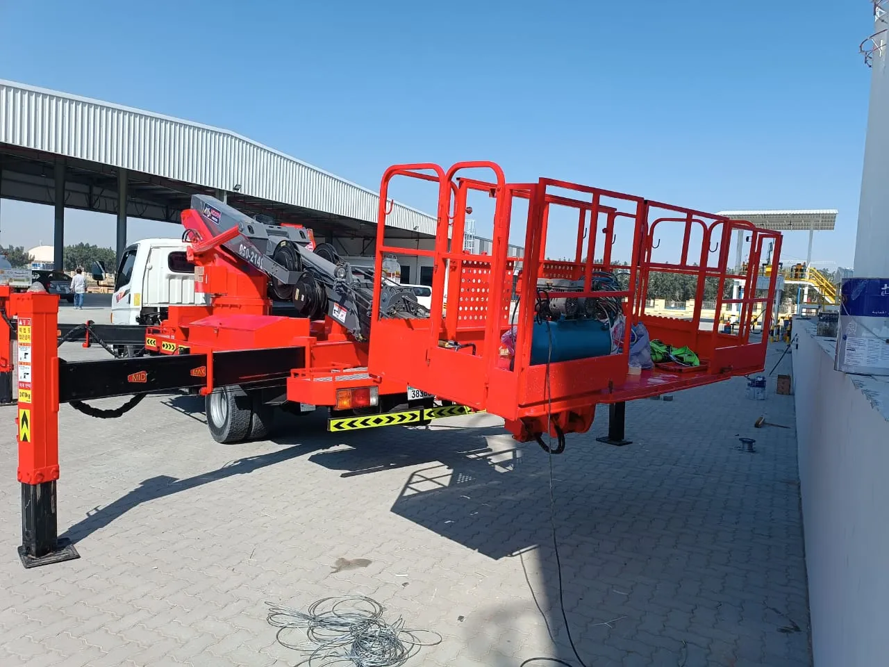 Lail O Nahar equipment on a UAE project