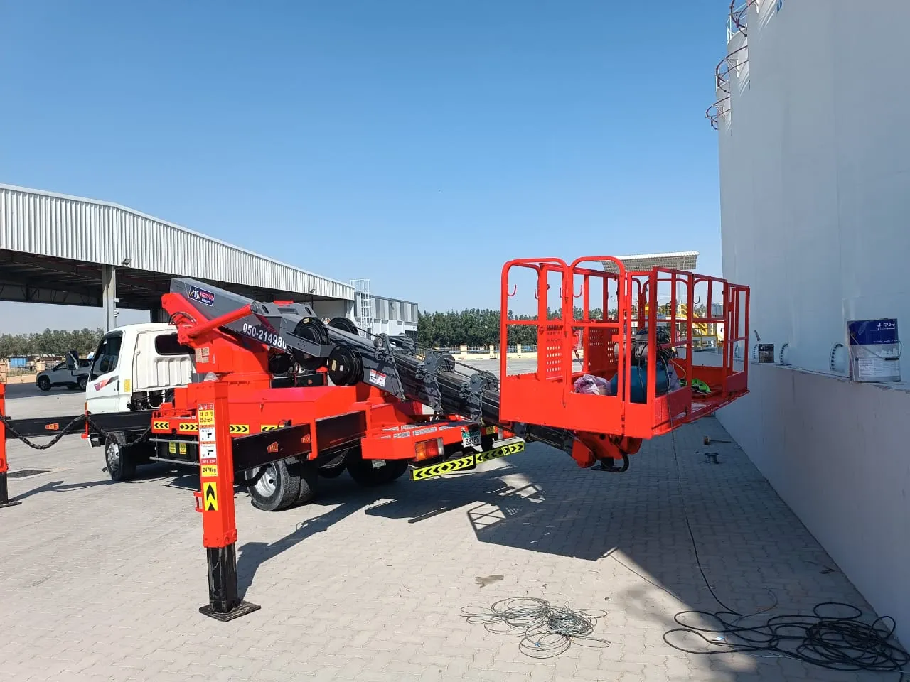 Lail O Nahar equipment on a UAE project
