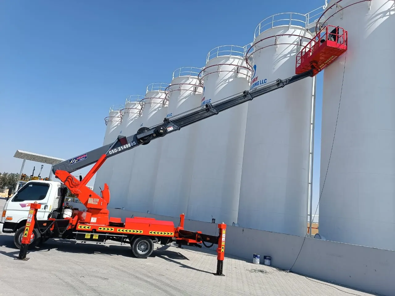 Lail O Nahar equipment on a UAE project