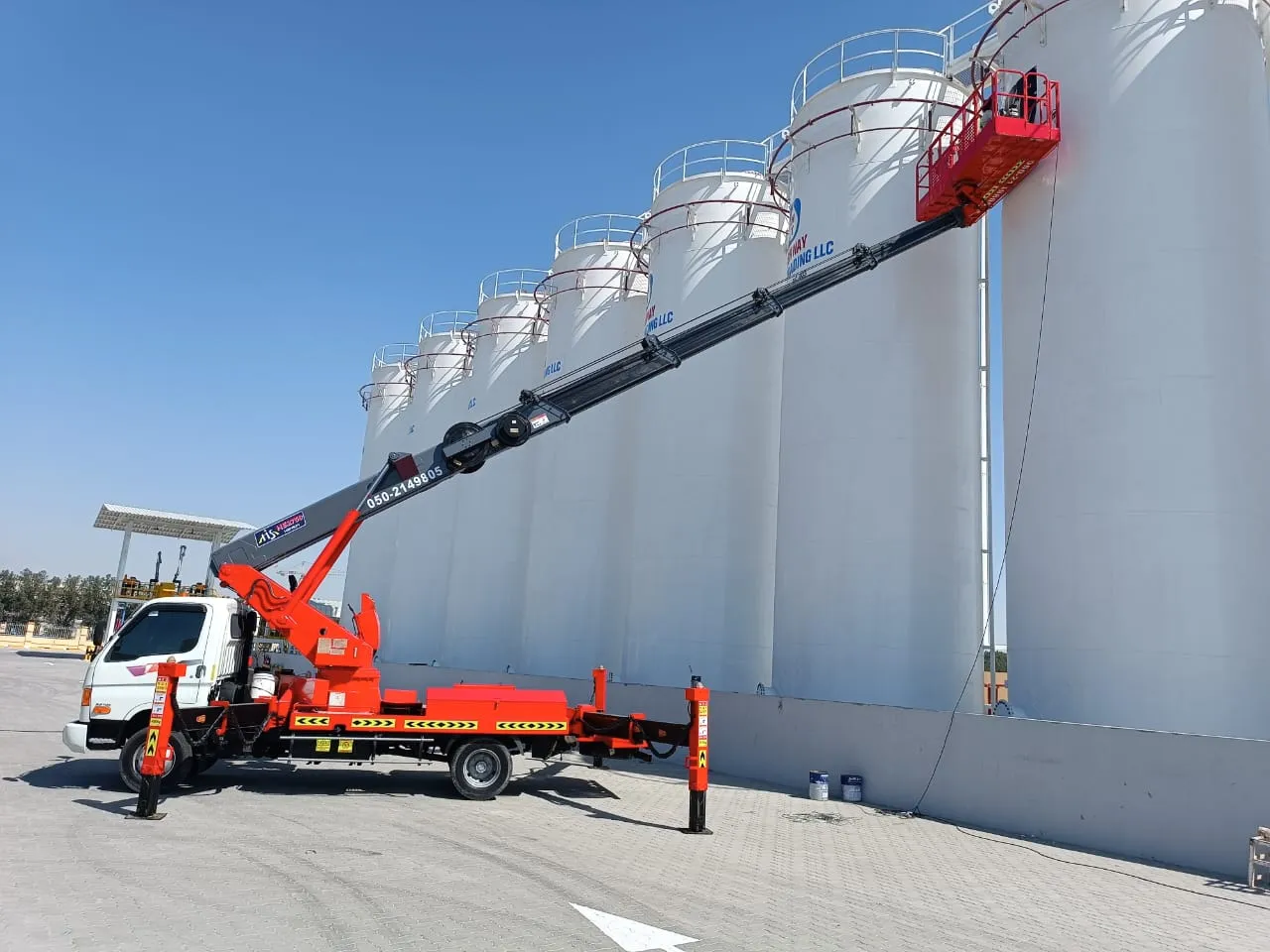 Lail O Nahar equipment on a UAE project