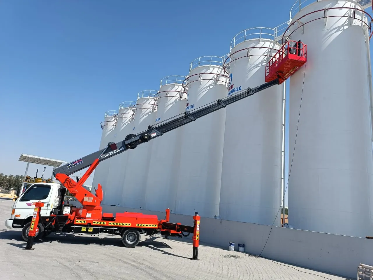 Lail O Nahar equipment on a UAE project