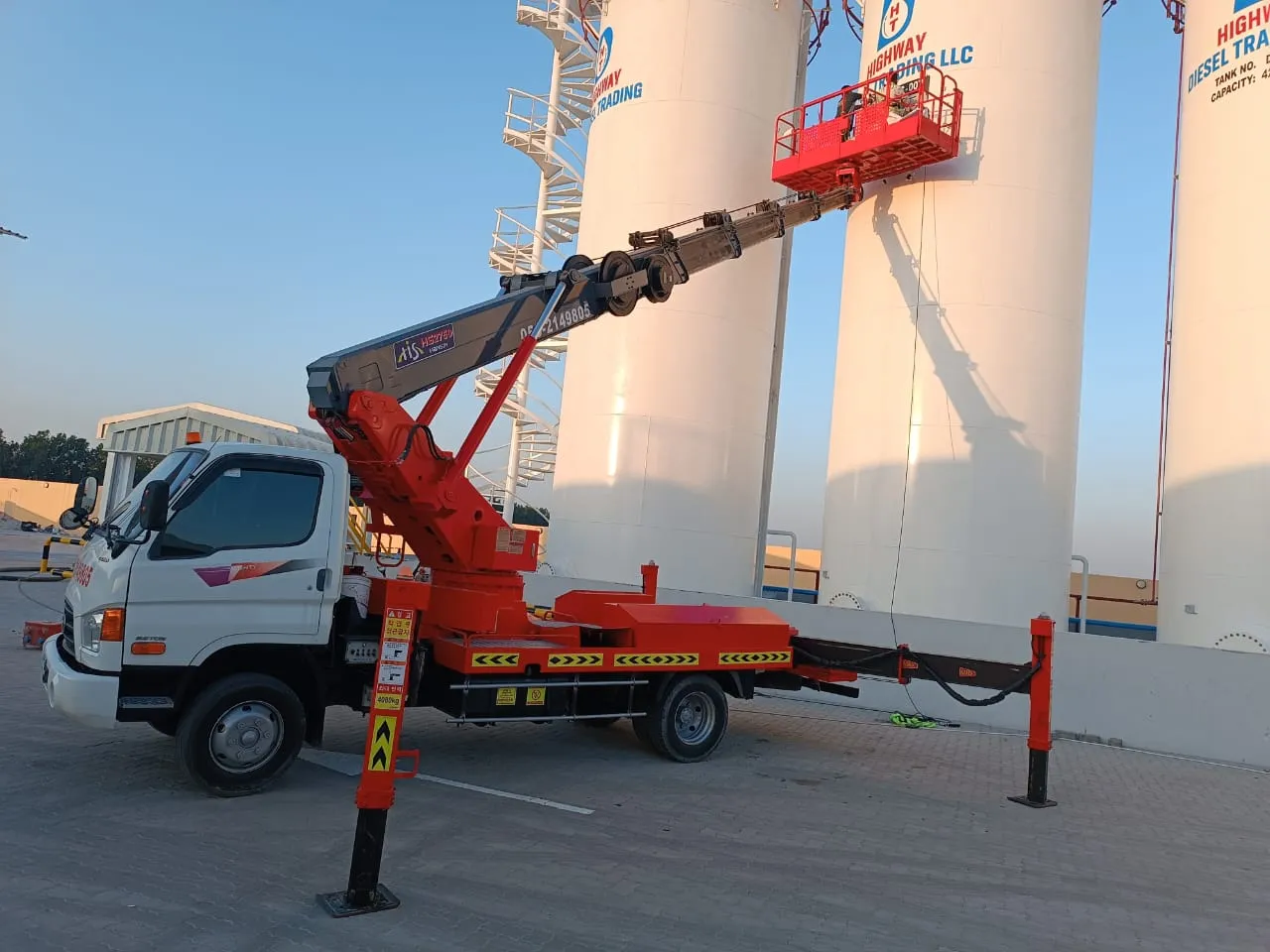 Lail O Nahar equipment on a UAE project