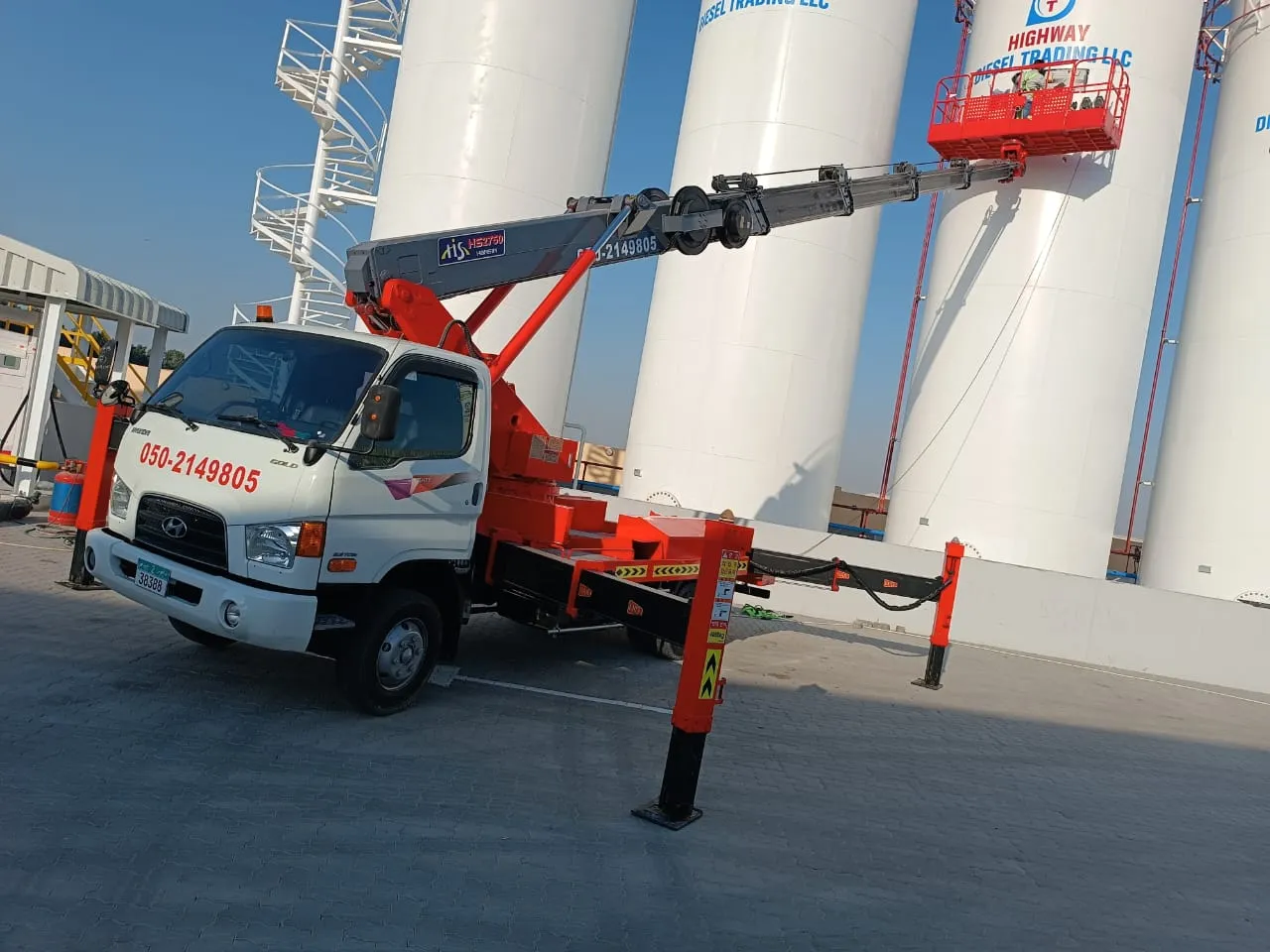 Lail O Nahar equipment on a UAE project