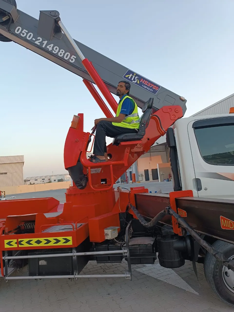 Lail O Nahar equipment on a UAE project