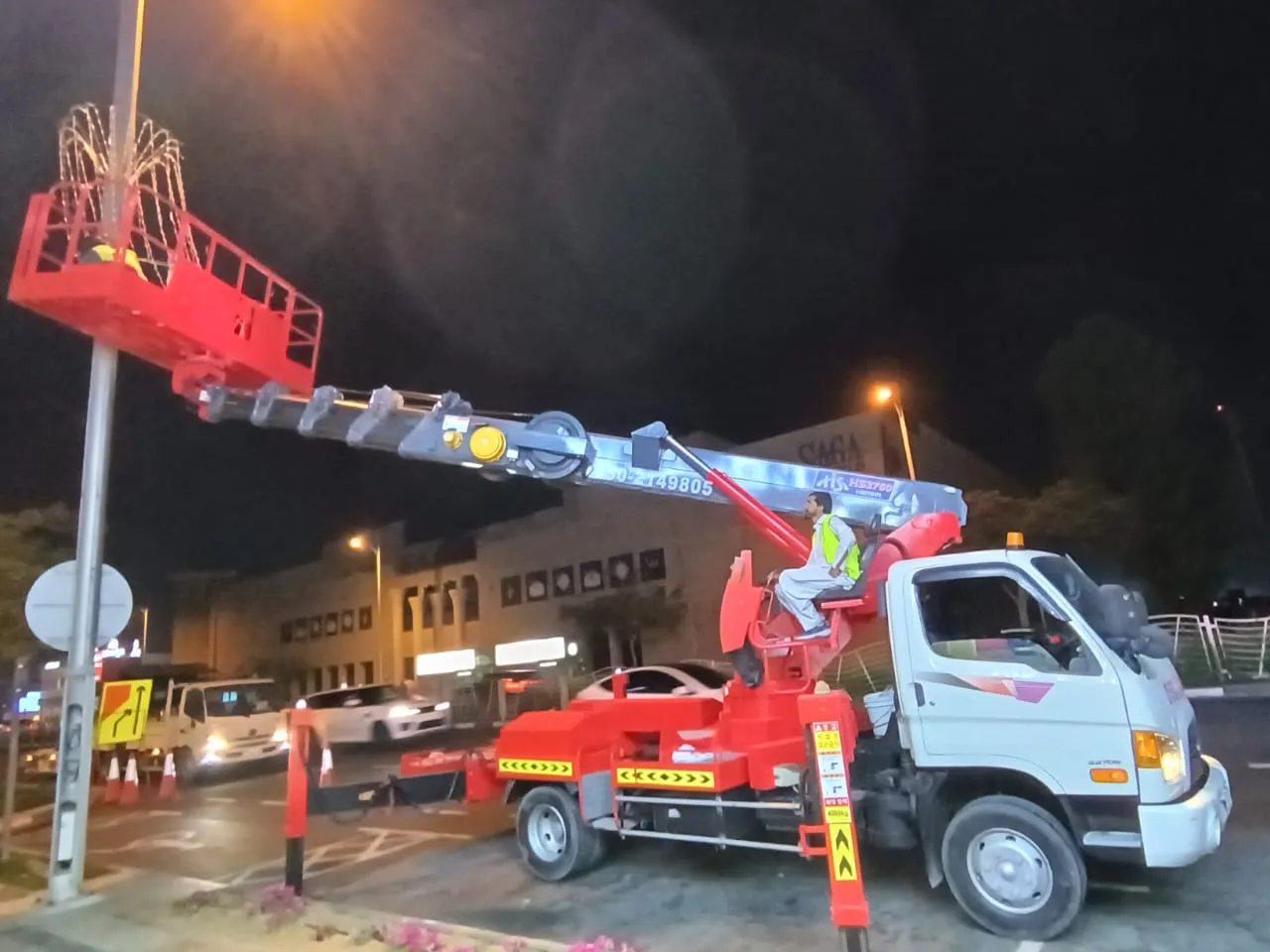 Lail O Nahar equipment on a UAE project