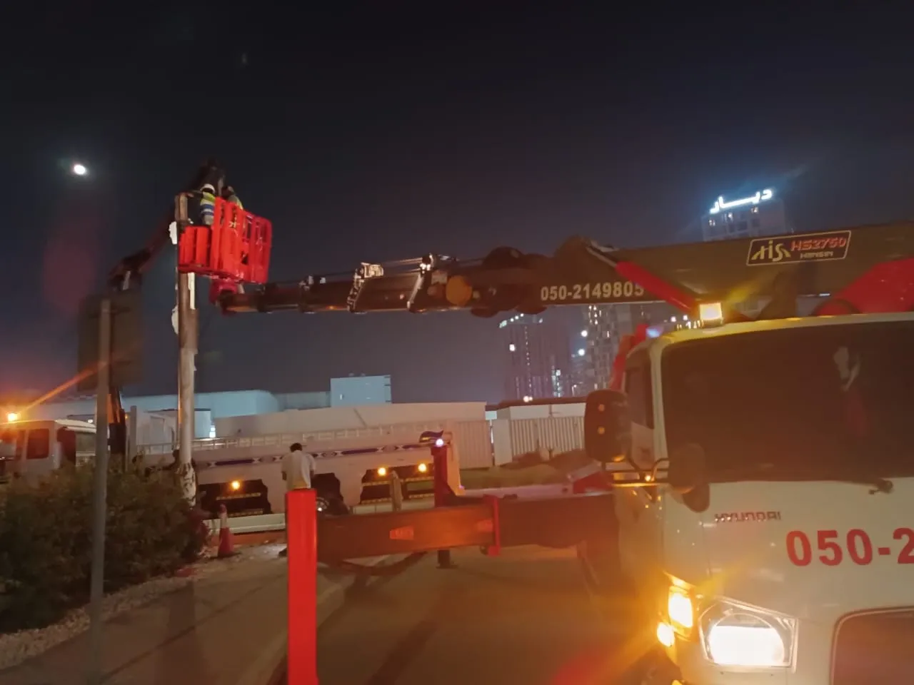 Lail O Nahar equipment on a UAE project