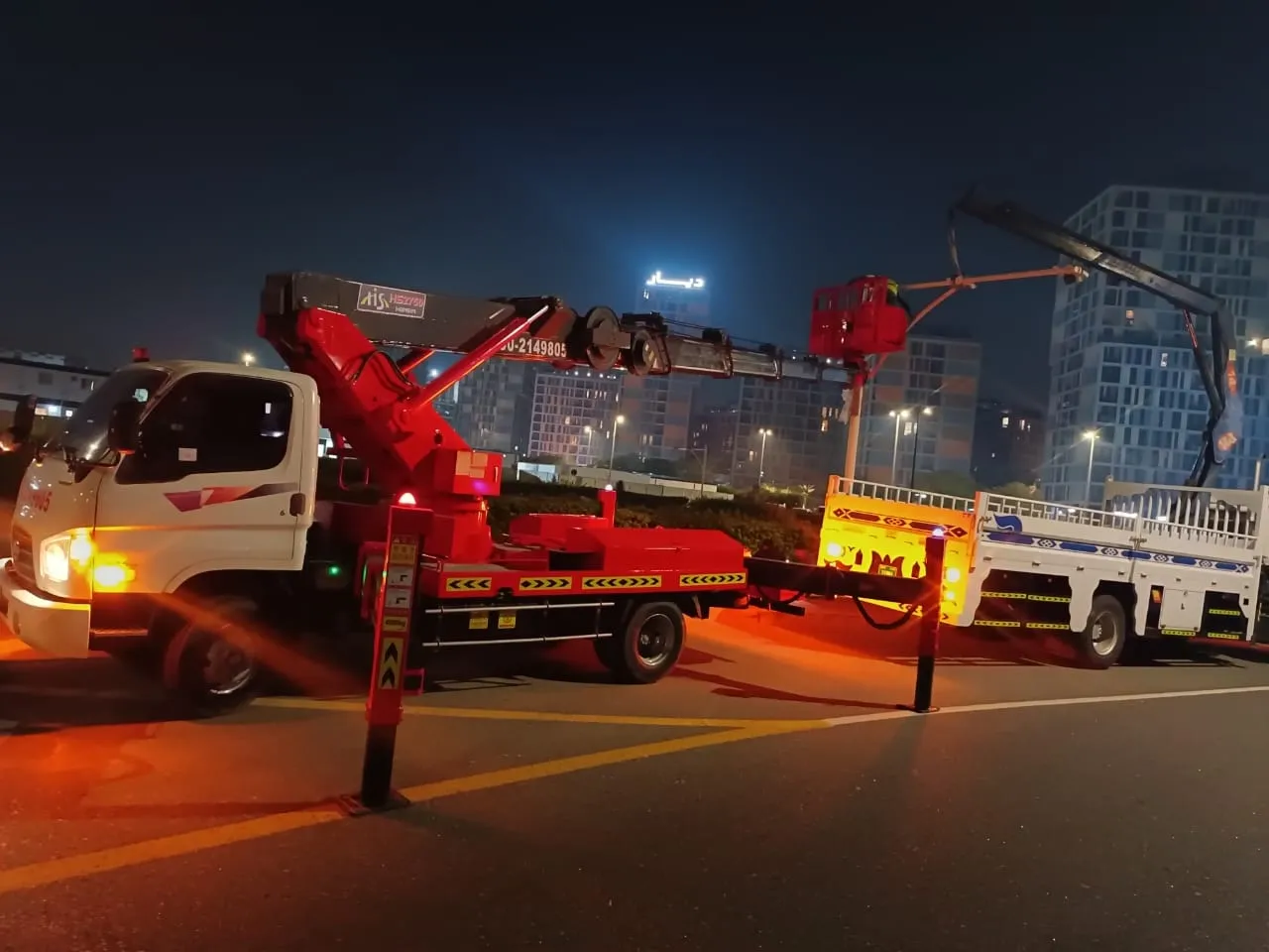 Lail O Nahar equipment on a UAE project