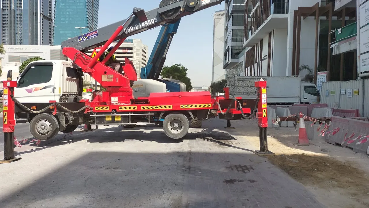 Lail O Nahar equipment on a UAE project