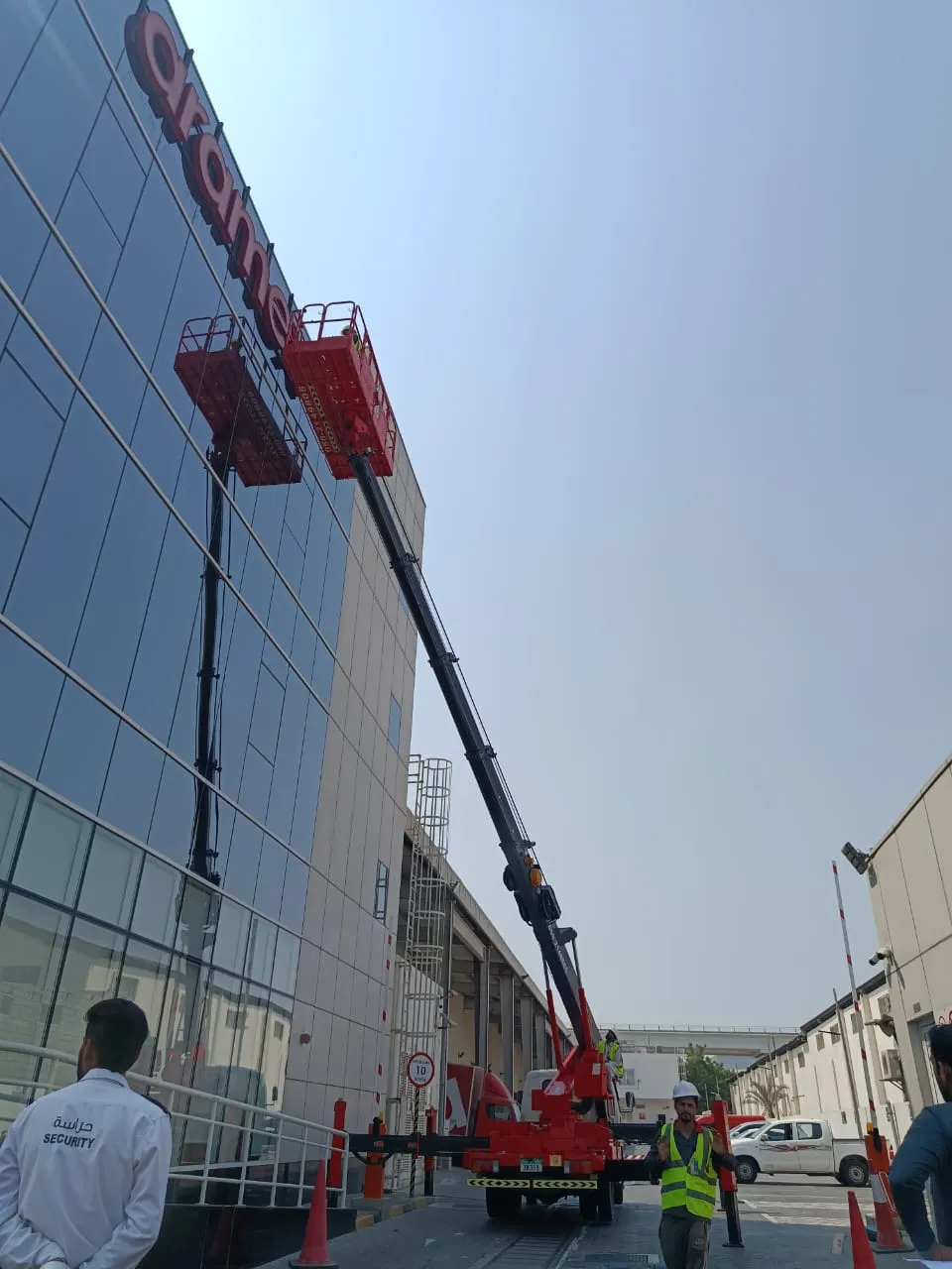 Lail O Nahar equipment on a UAE project