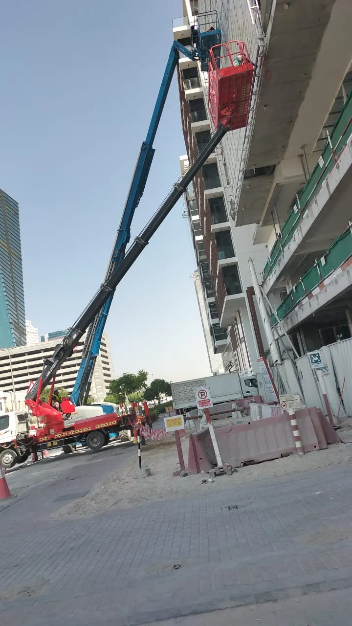 Lail O Nahar equipment on a UAE project