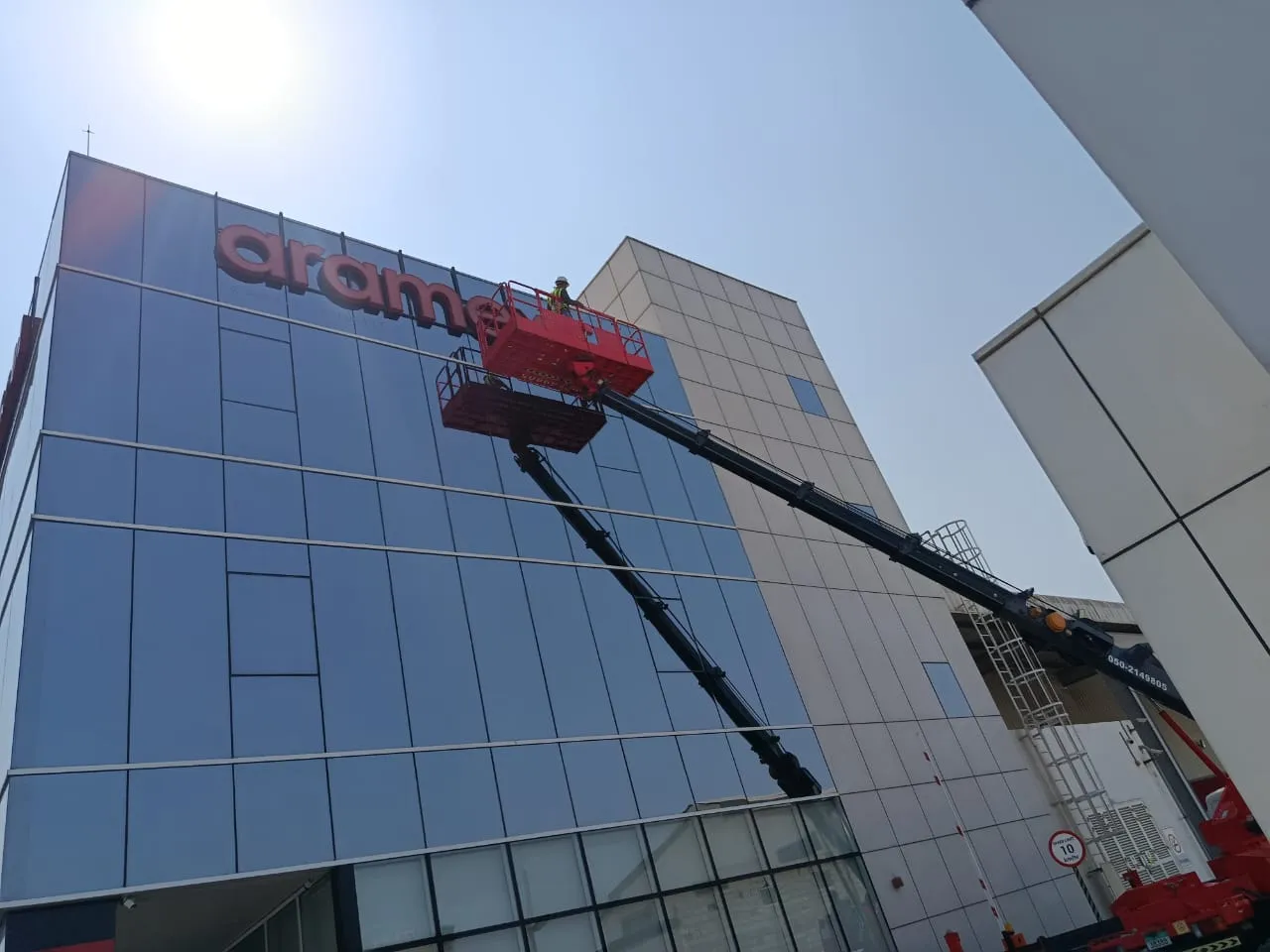 Lail O Nahar equipment on a UAE project