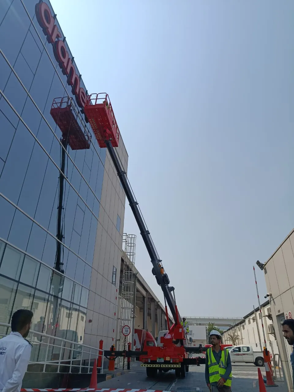 Lail O Nahar equipment on a UAE project