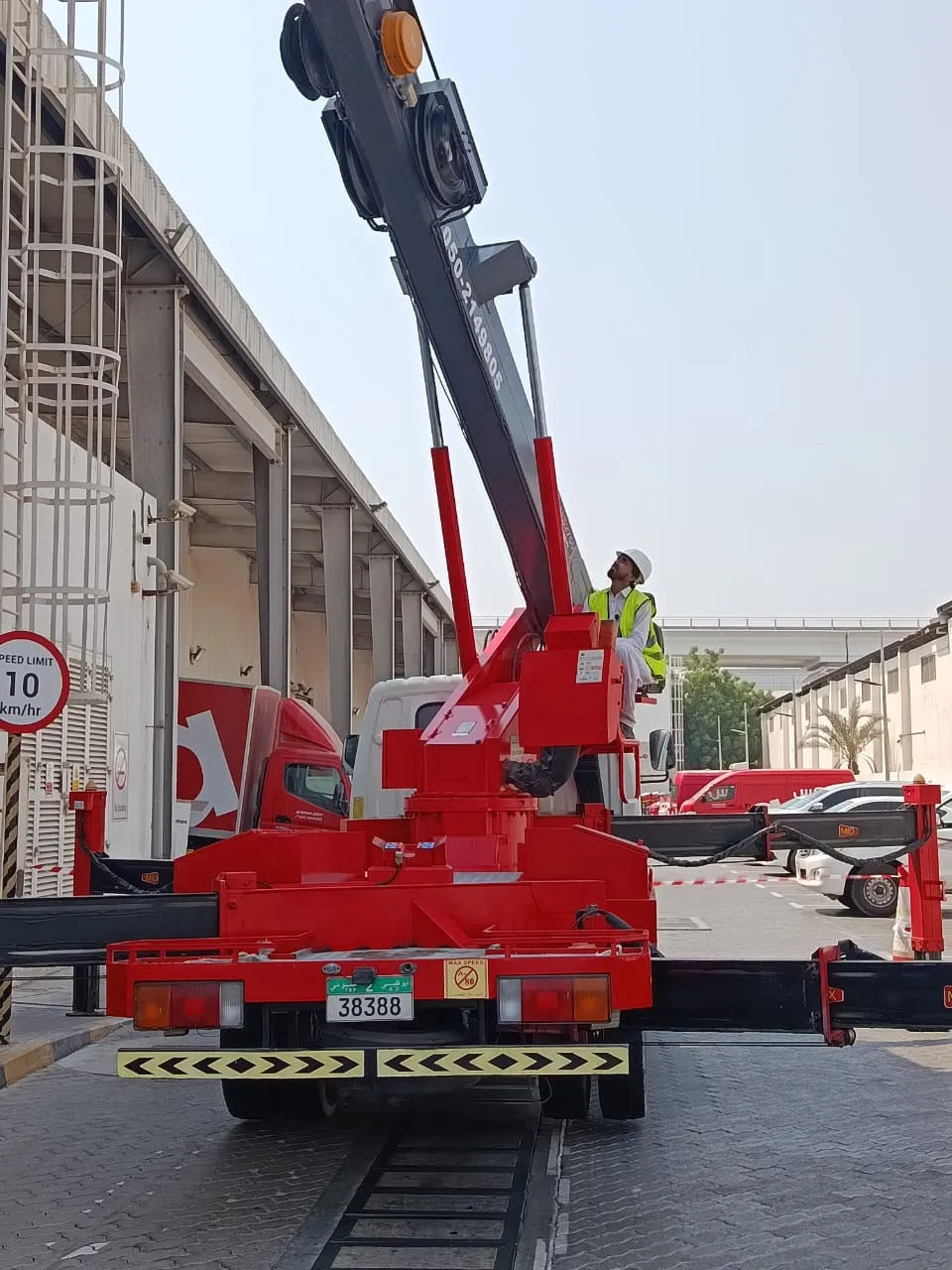 Lail O Nahar equipment on a UAE project