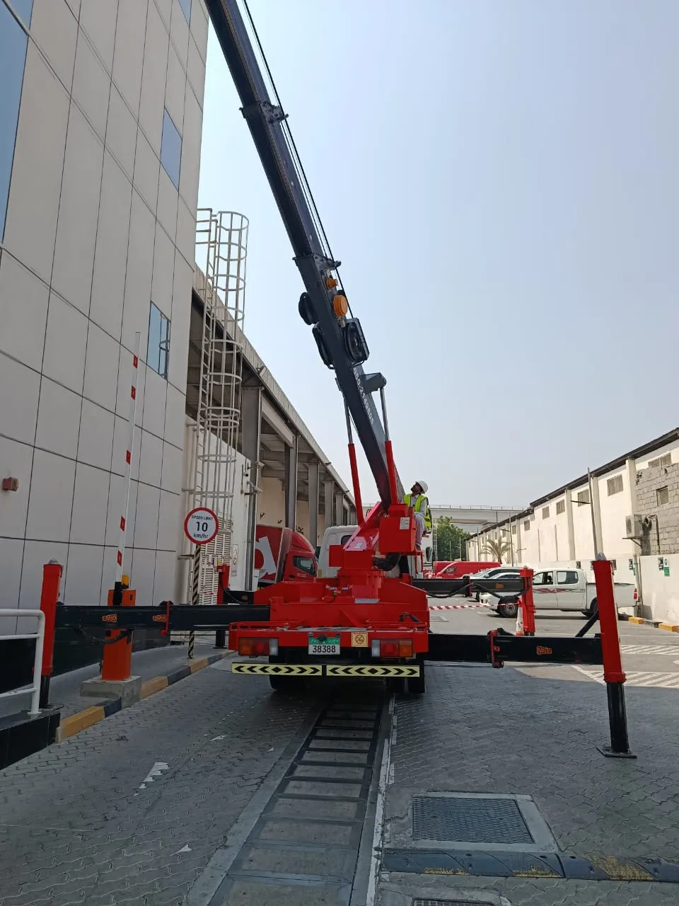 Lail O Nahar equipment on a UAE project