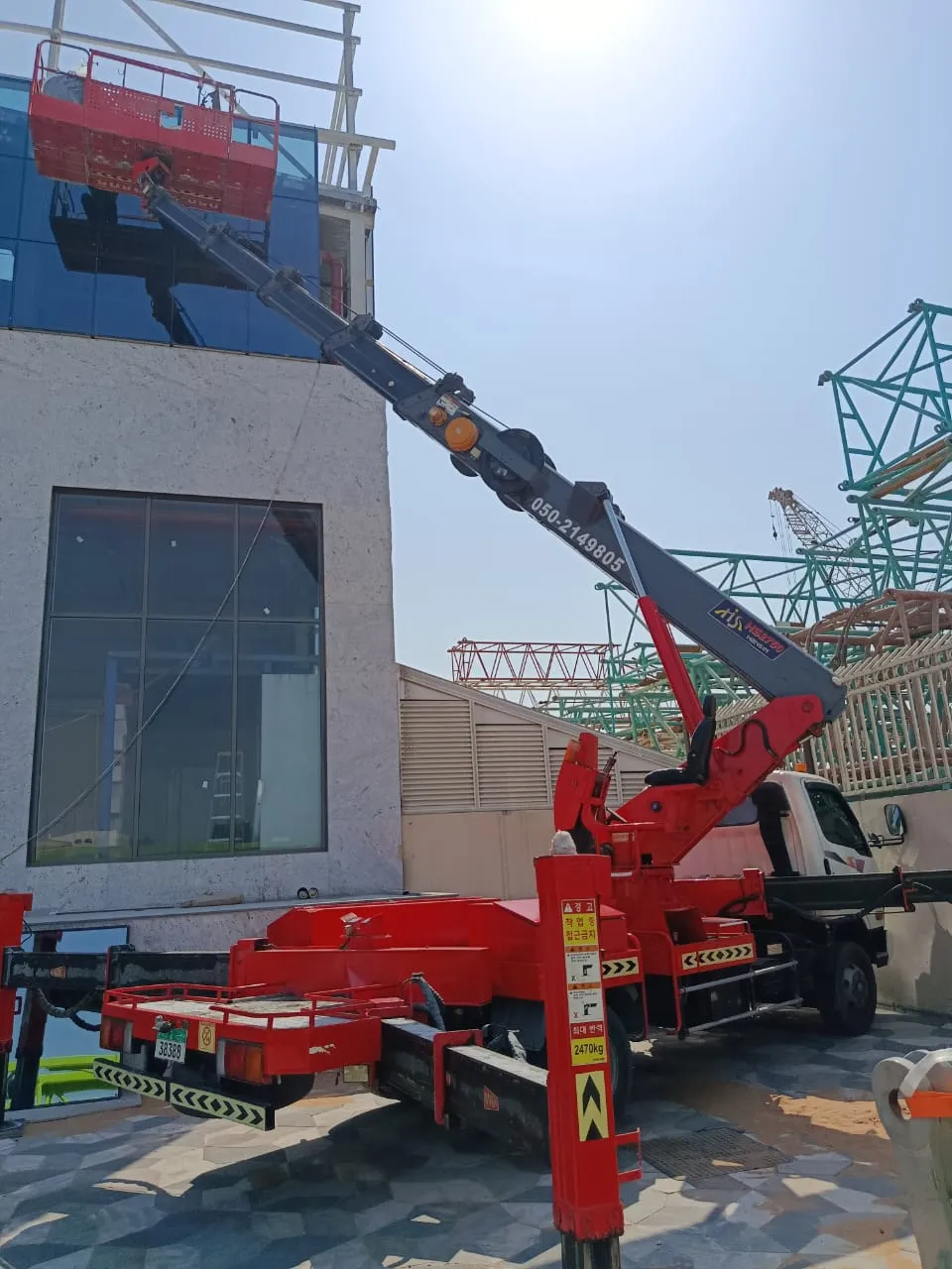 Lail O Nahar equipment on a UAE project