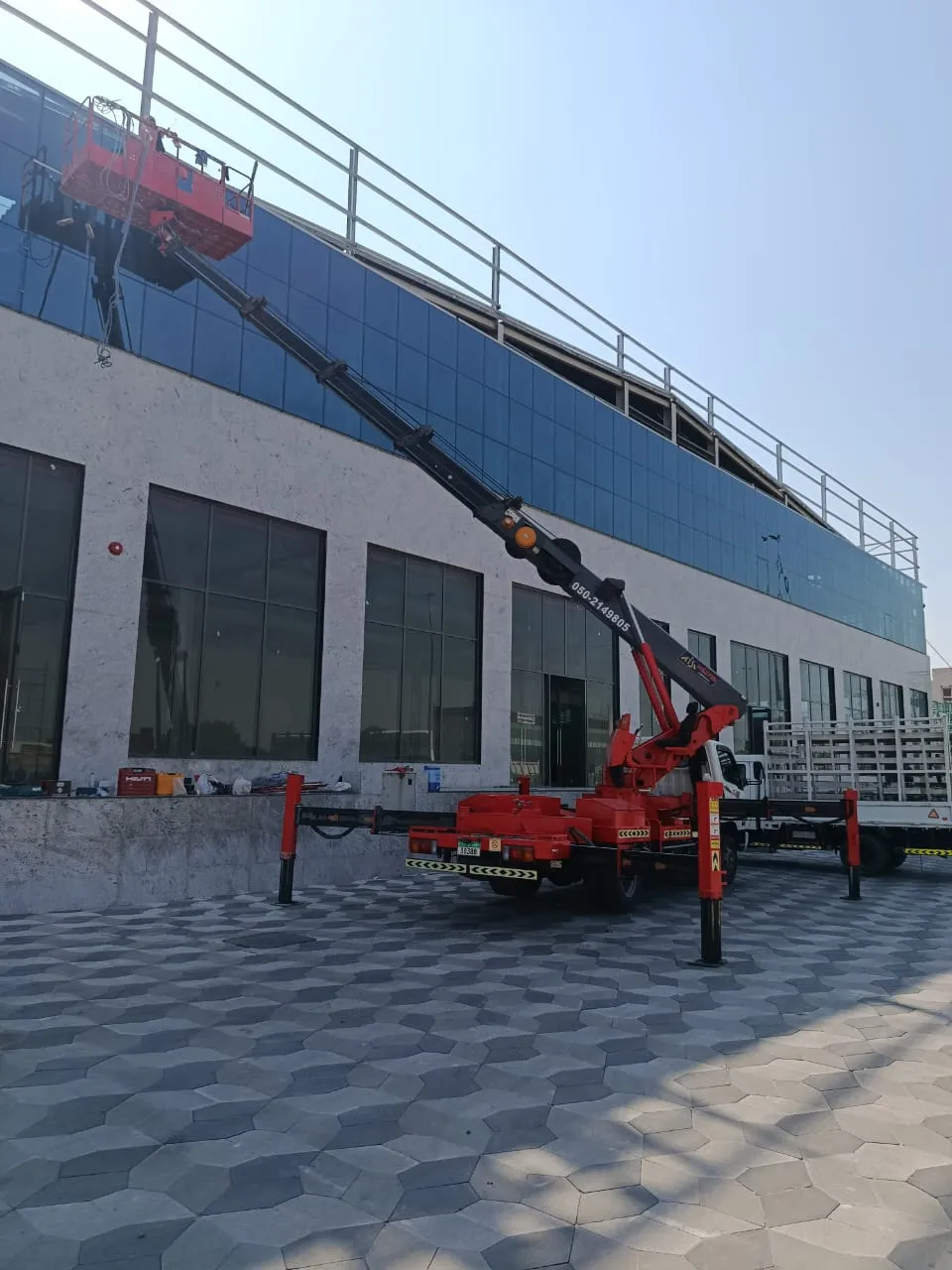 Lail O Nahar equipment on a UAE project