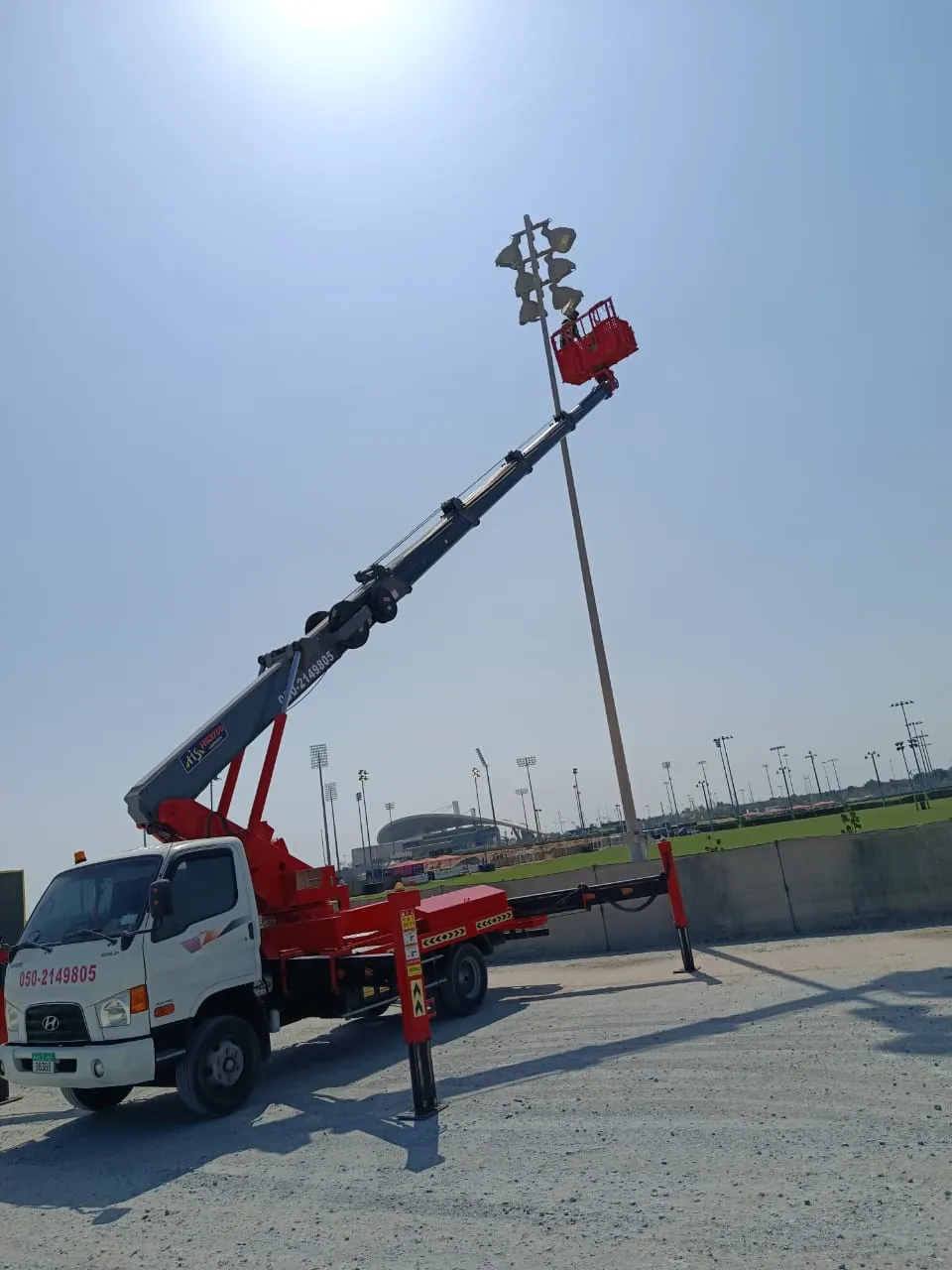 Lail O Nahar equipment on a UAE project