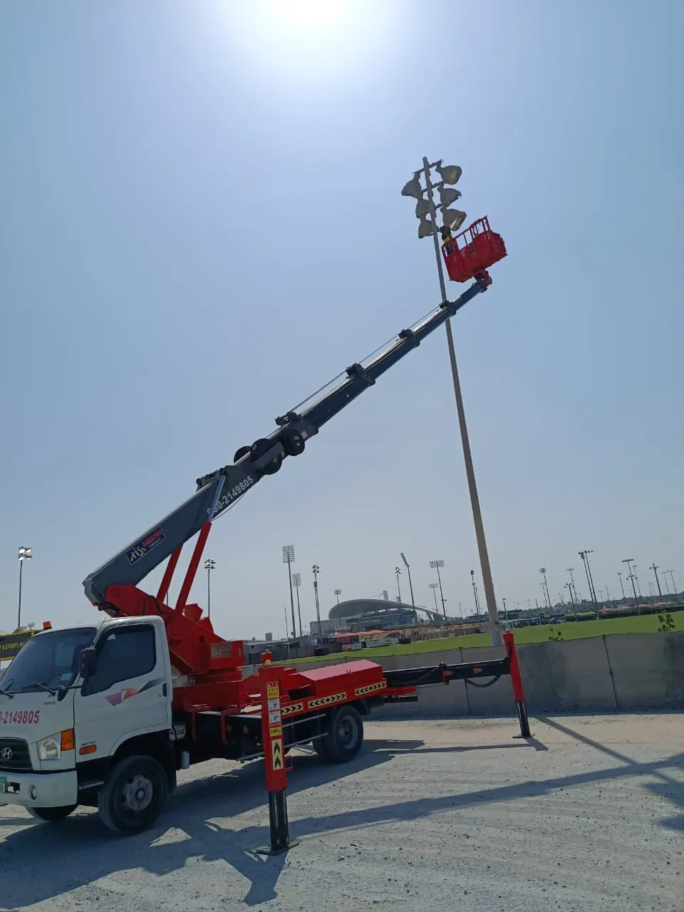 Lail O Nahar equipment on a UAE project