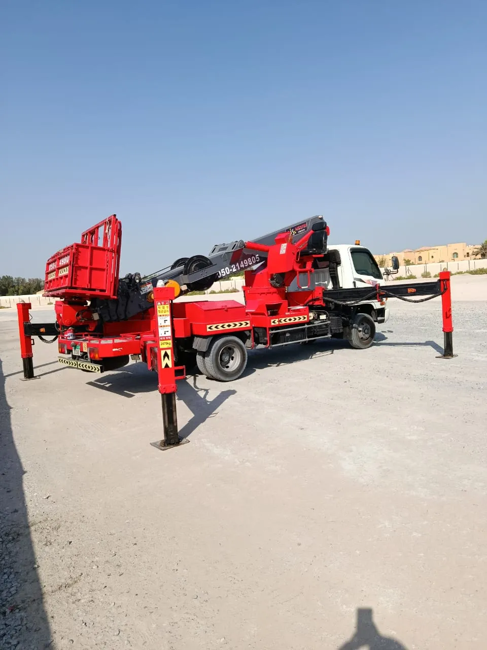 Lail O Nahar equipment on a UAE project