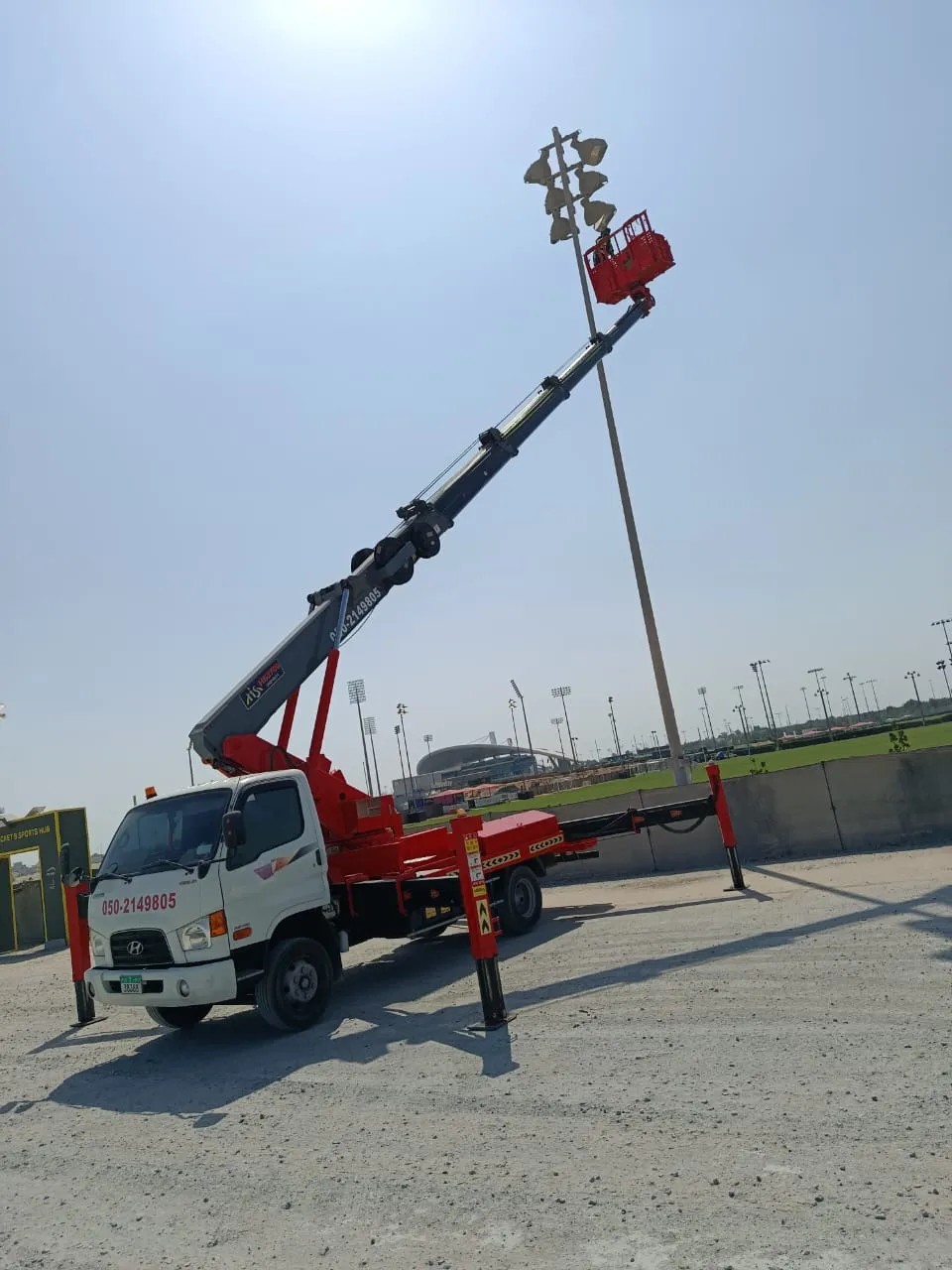 Lail O Nahar equipment on a UAE project