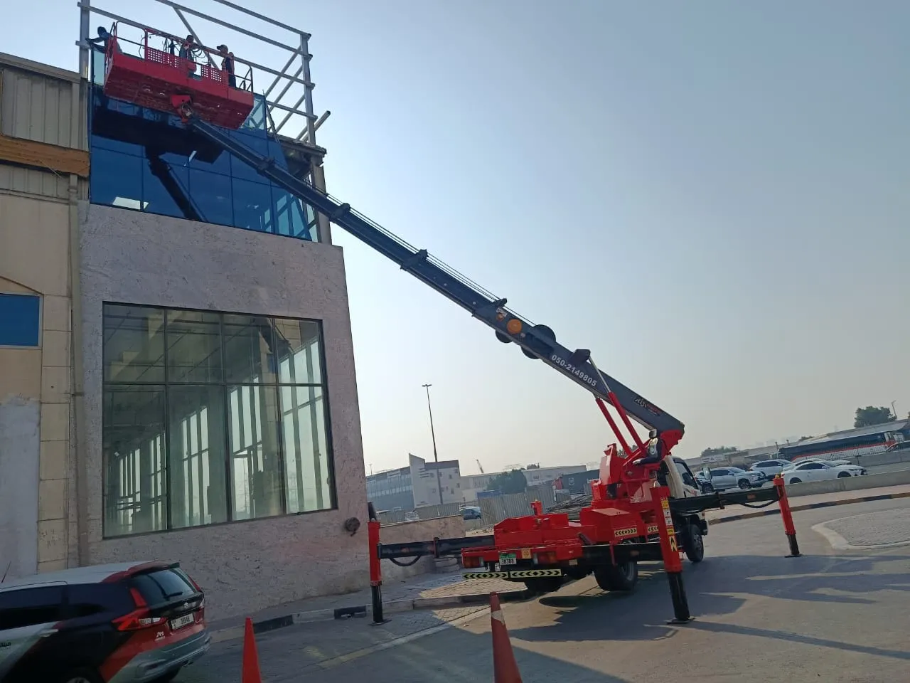 Lail O Nahar equipment on a UAE project