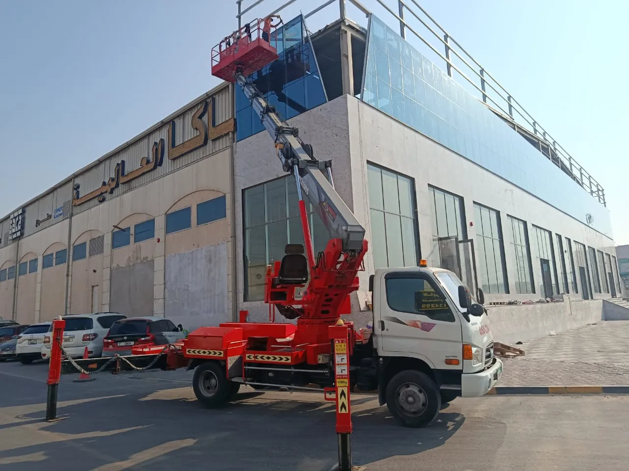 Lail O Nahar equipment on a UAE project