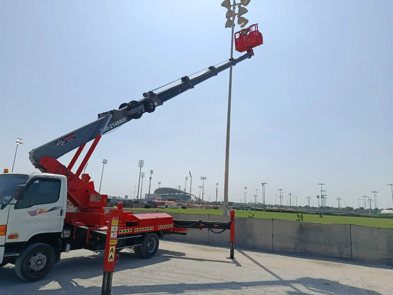 Lail O Nahar equipment on a UAE project