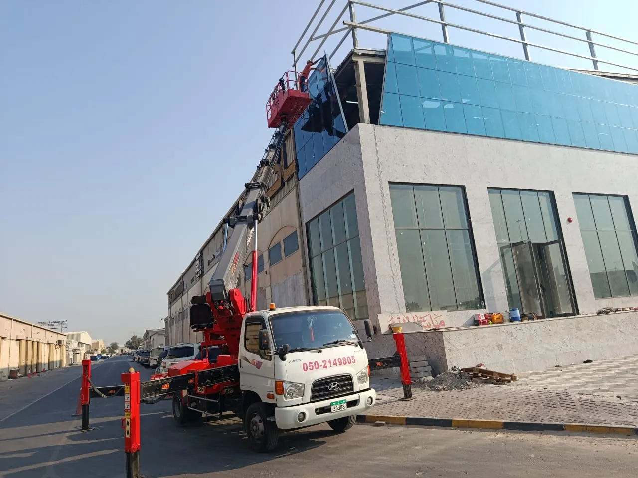 Lail O Nahar equipment on a UAE project