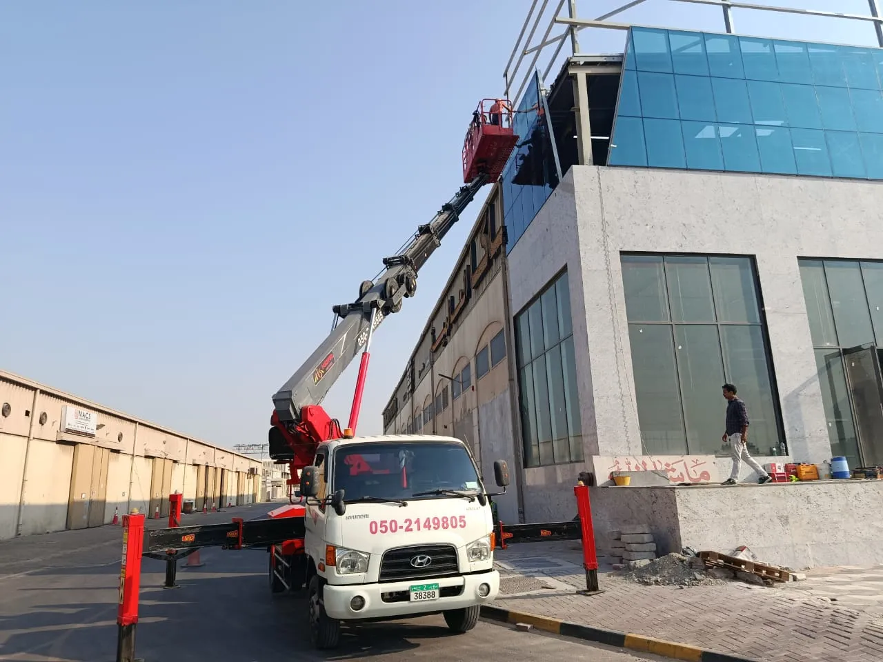 Lail O Nahar equipment on a UAE project