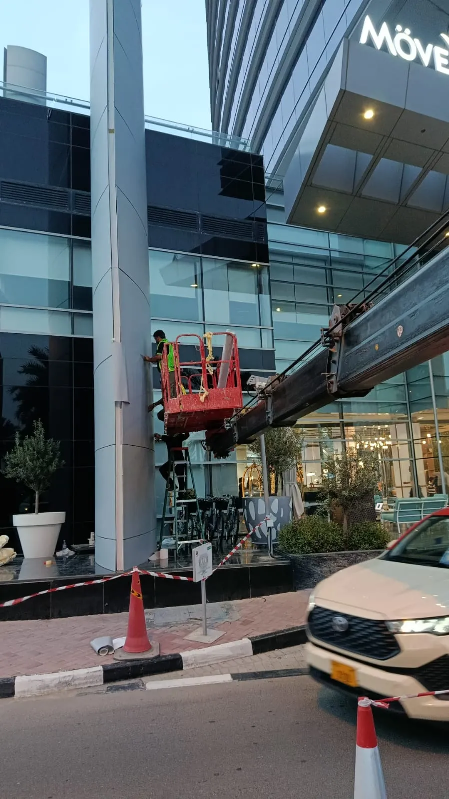 Lail O Nahar equipment on a UAE project