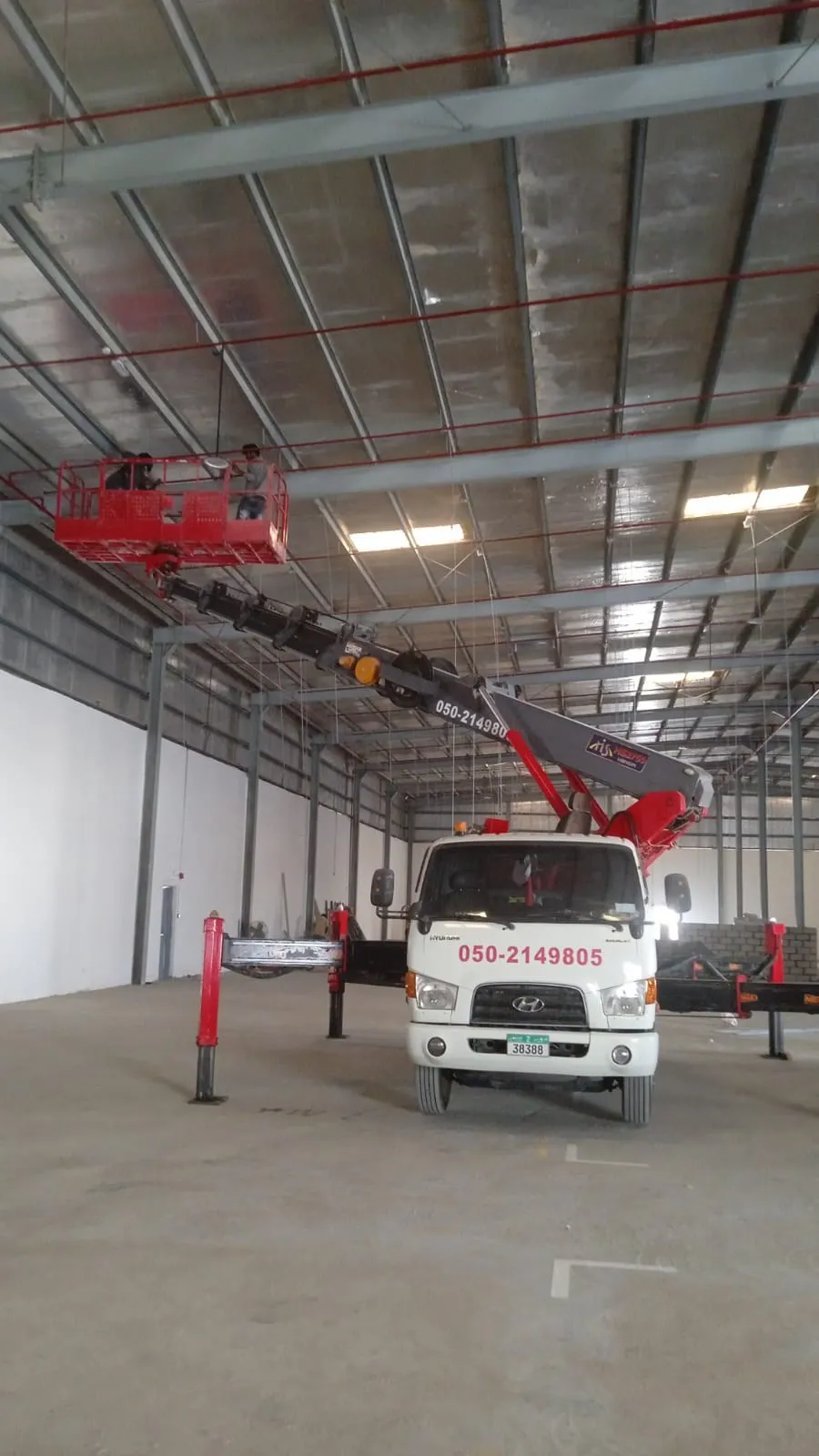 Lail O Nahar equipment on a UAE project