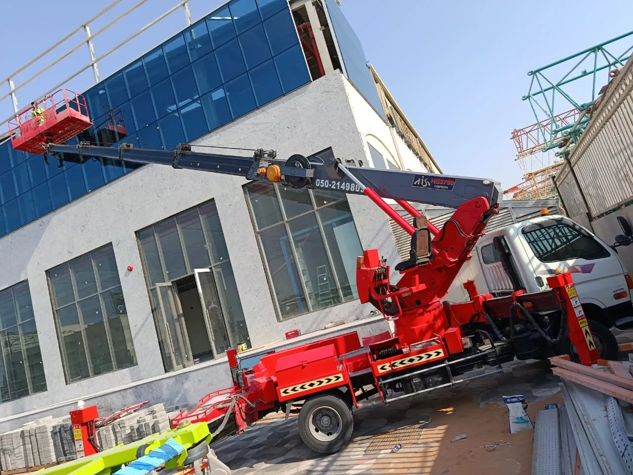 Lail O Nahar equipment on a UAE project