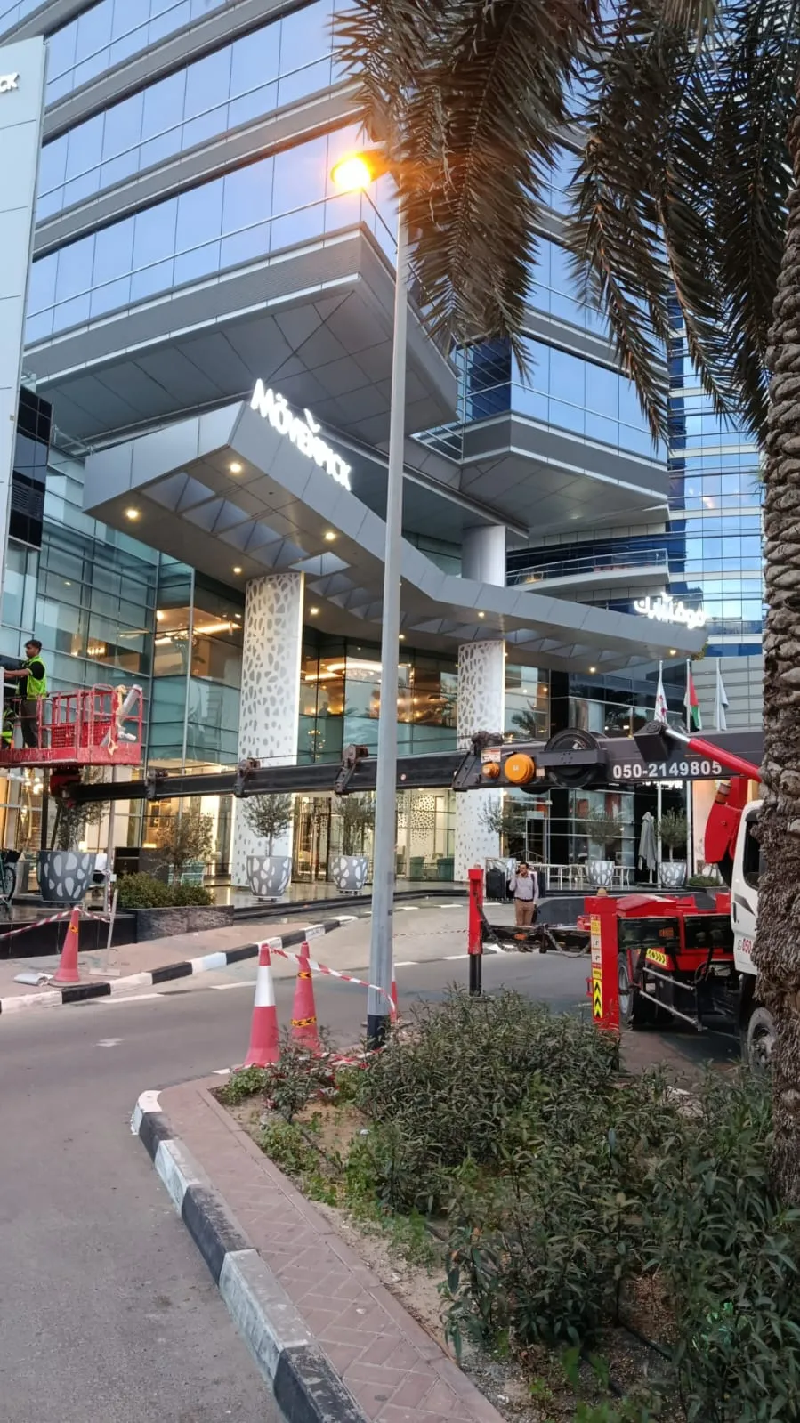 Lail O Nahar equipment on a UAE project