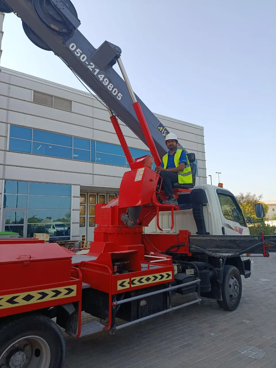 Lail O Nahar equipment on a UAE project