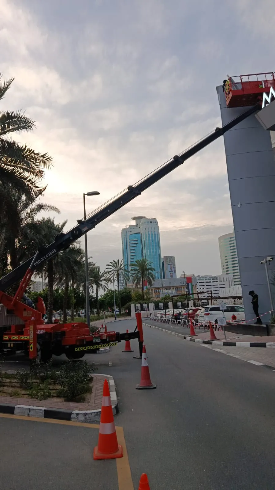 Lail O Nahar equipment on a UAE project