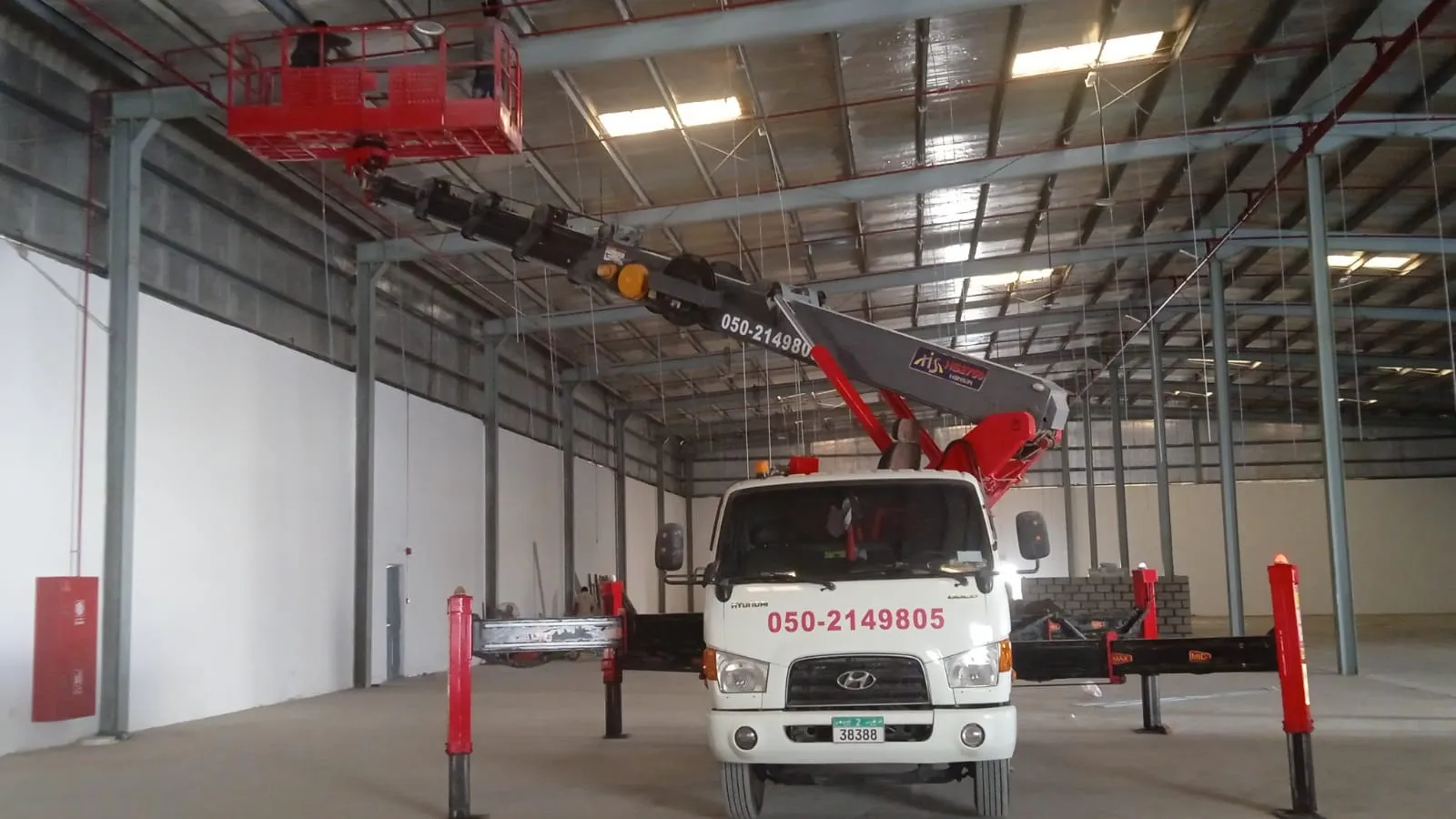 Lail O Nahar equipment on a UAE project