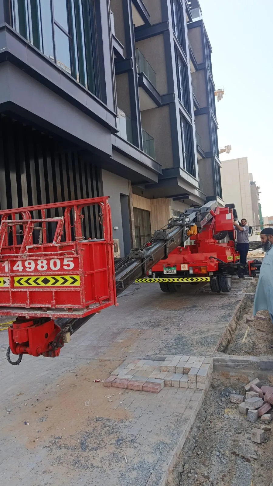Lail O Nahar equipment on a UAE project