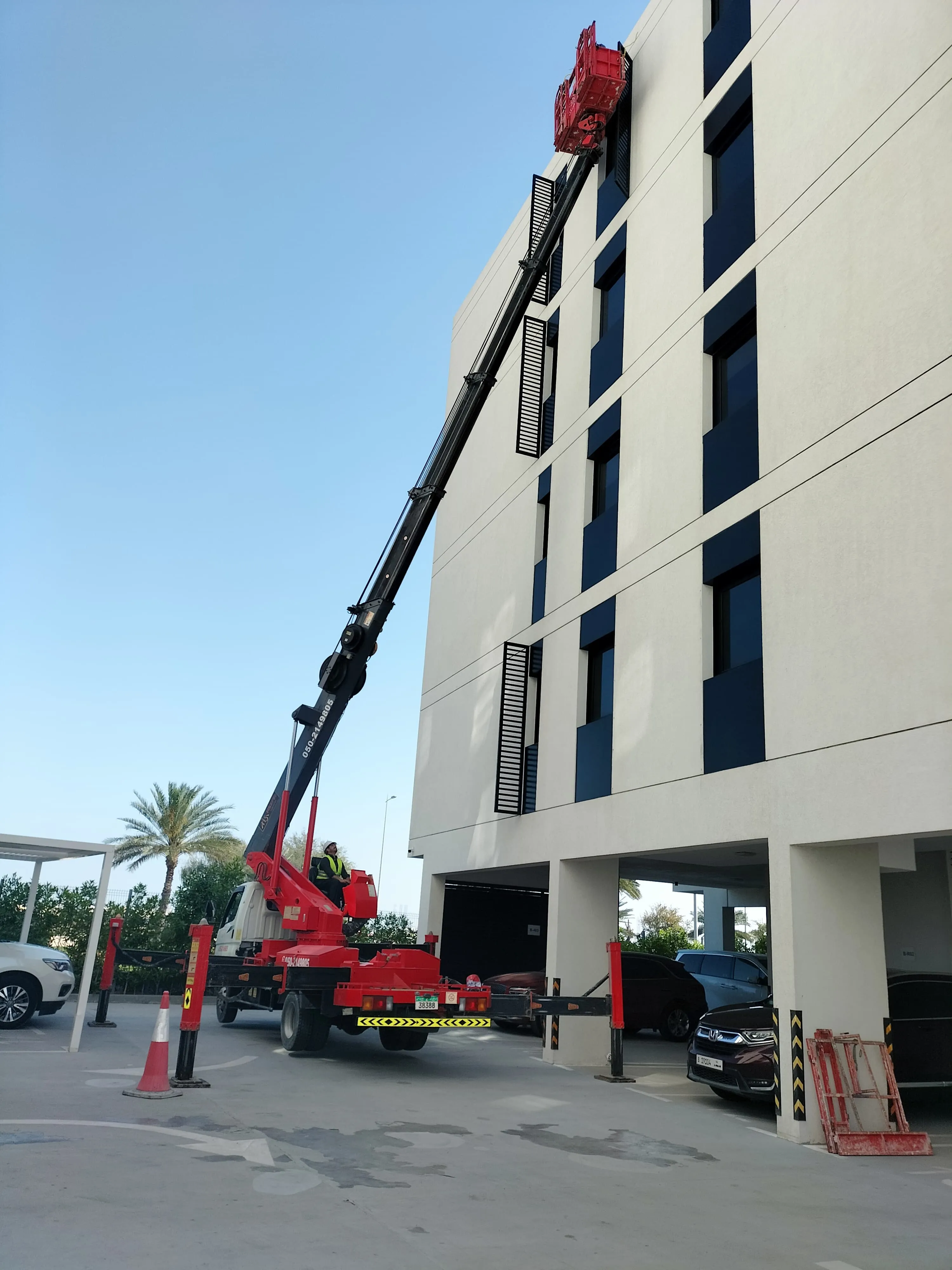 Lail O Nahar equipment on a UAE project