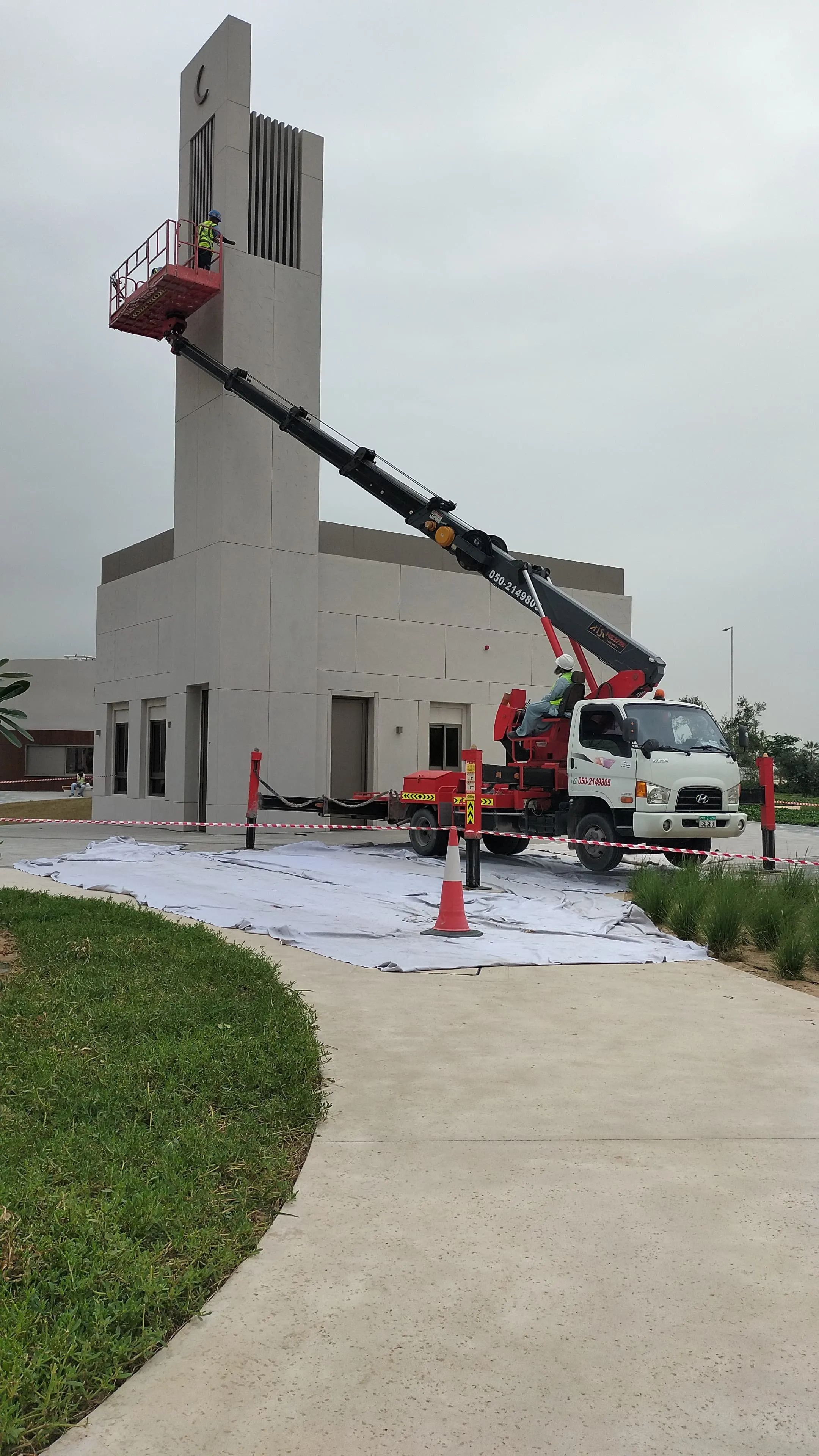 Lail O Nahar equipment on a UAE project