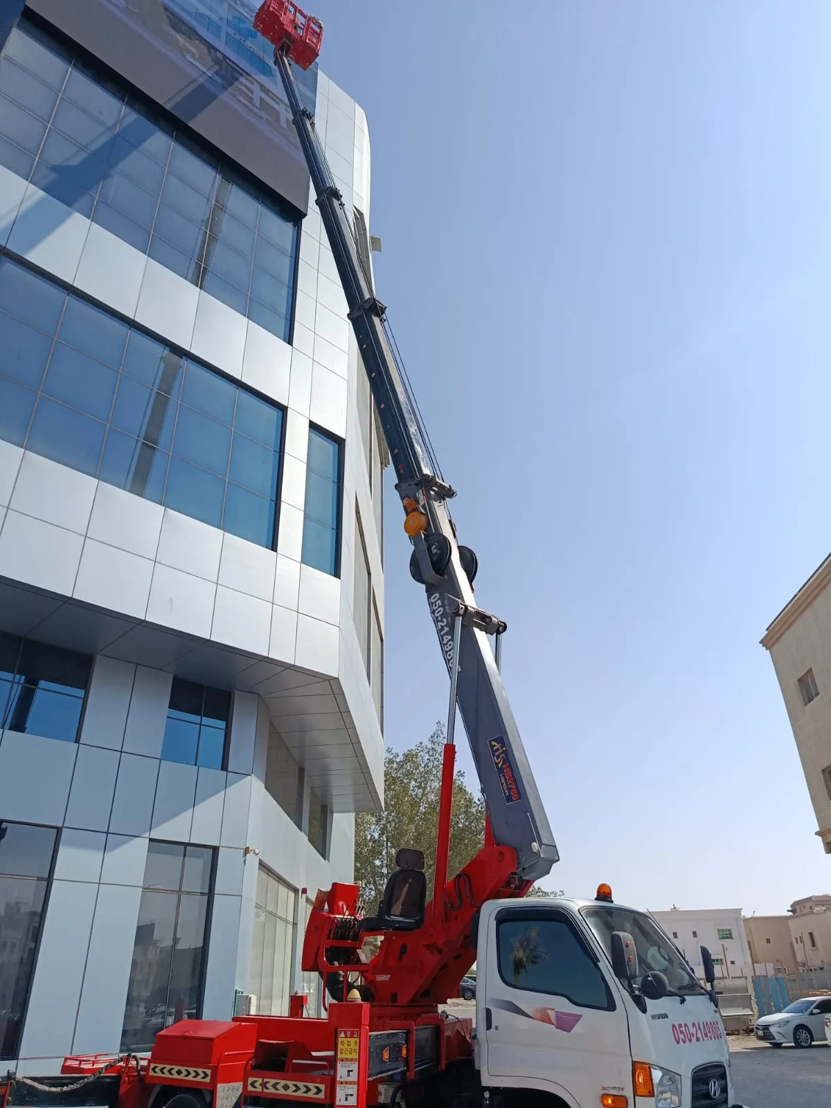 Lail O Nahar equipment on a UAE project
