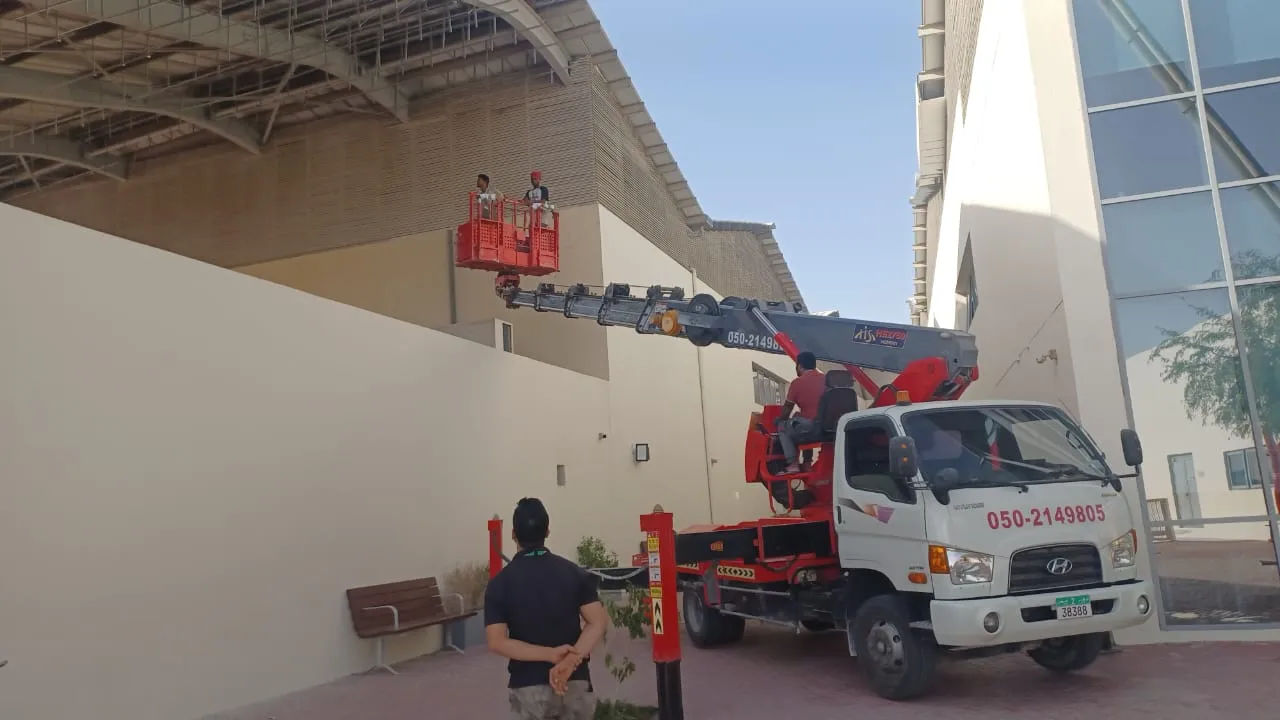 Lail O Nahar equipment on a UAE project