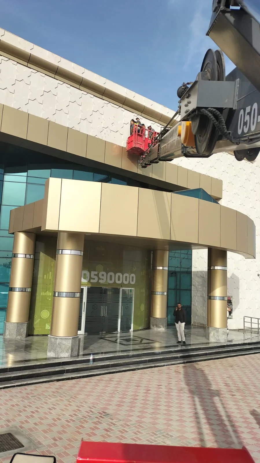 Lail O Nahar equipment on a UAE project
