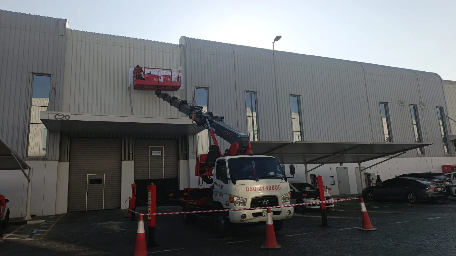Lail O Nahar equipment on a UAE project