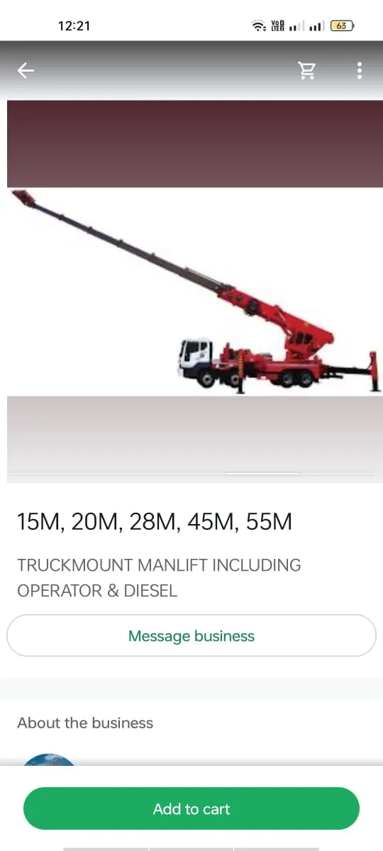 Lail O Nahar equipment on a UAE project